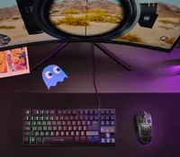 Trust Gaming-Maus GXT929 Helox Schwarz - Maus Features: Umschaltbare DPI-Auflösung - Daumentaste - Beleuchtung - Scrollrad - Bedienungsseite: Rechtshänder - Detailfarbe: Schwarz - Gewicht: 73 g - 75 g - Verbindungsart: Kabellos - Schnittstelle: USB-A