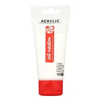 TALENS Acrylfarbe 75ml 3511105M Titanweiss
