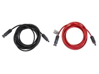 FURBER.power Solarkabel 6 mm² FC4, Set, 5 m - Anschluss Seite B: FC4 Stecker (kompatibel mit MC4 - DL4 - TS4 - QC4) - Anschluss Seite A: FC4 Buchse (kompatibel mit MC4 - DL4 - TS4 - QC4)