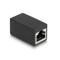 Delock Kupplung RJ45 - RJ45, Cat.6, UTP 1 Stück - Zubehörtyp: Kupplung - Detailfarbe: Schwarz