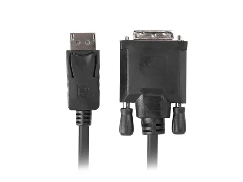 Lanberg CA-DPDV-10CU-0010-BK video cable adapter 1 m DisplayPort DVI-D Black