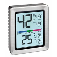 TFA-Dostmann EXACTO Indoor Electronic hygrometer Silver