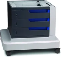 HP LaserJet 3x500-sheet Paper Feeder and Stand