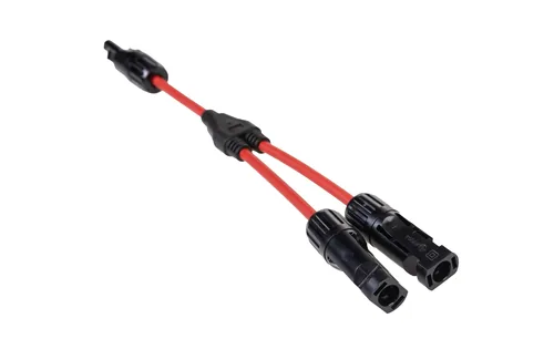 FURBER.power Y-Verteiler FC4 1 auf 2, Set - Anschluss Seite B: FC4 Stecker (kompatibel mit MC4 - DL4 - TS4 - QC4) - Anschluss Seite A: FC4 Buchse (kompatibel mit MC4 - DL4 - TS4 - QC4)