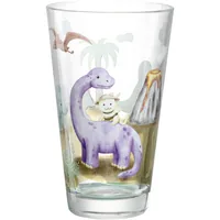 Leonardo Kindertrinkglas Avventura 300 ml, 6 Stück, Dinosaurier - Art: Kindertrinkglas - Materialtyp: Glas - Material: Kalk-Natron-Glas - Eigenschaften: Keine Eigenschaft - Detailfarbe: Mehrfarbig - Spülmaschinenfest: Nein
