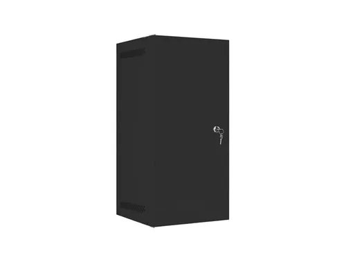 LANBERG 10 WALL-MOUNTED RACK CABINET 12U (280X310, BLACK)