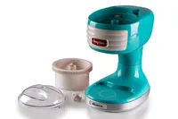 Ariete 76 Ice Crusher Party Time, Ice Crusher Machine, 30 W, Removable Ice Crusher Basket, Stainless Steel Blades, Blue