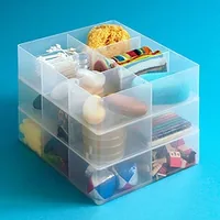 Really Useful Box Einsatz 6 Fächer Transparent - Breite: 37.5 cm - Höhe: 9 cm - Tiefe: 31 cm - Volumen: 0 l - Produkttyp: Einsatz - Verpackungseinheit: 1 Stück