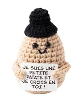 I AM CREATIVE Positive Potato Français 10cm 1000-1459 beige