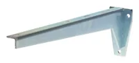 STRUCT Stahlkonsole verzinkt 24 x 8 cm Silbergrau - Detailfarbe: Silbergrau - Material: Stahl - Verpackungseinheit: 1 Stück - Oberfläche: verzinkt - Produkttyp: Regalträger