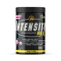 All Stars Pulver Intensity NO-x Booster Wassermelone 640 g - Produktionsland: Deutschland - Anwendungszweck: Energie - Kraft - Regeneration - Einnahme: Vor Aktivität - Während Aktivität - Nachhaltigkeit: Nicht angegeben - Gewicht pro Einheit: 640 g - Prod