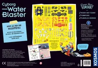 Kosmos Experimentierkasten Cyborg Water-Blaster - Altersempfehlung ab: 8 Jahren - Fachbereich: Technik - Sprache: Deutsch