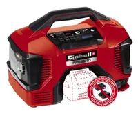 Einhell Akku-Kompressor Hybrid Pressito Solo - Kesselinhalt: 0 l - Kompressor Typ: Mobil - Betriebsdruck: 11 bar