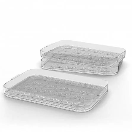 WMF Dörrgitter 3 Stück Transparent - Material: Kunststoff - Cromargan - Detailfarbe: Transparent - Verpackungseinheit: 3 Stück
