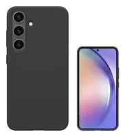 4smarts Back Cover Silicone Case Cupertino für Samsung Galaxy A56 5G - Grundfarbe: Schwarz - Fallsicher: Ja - Kompatible Hersteller: Samsung - Detailfarbe: Schwarz - Mobiltelefon Kompatibilität: Galaxy A56 5G - Material: Silikon