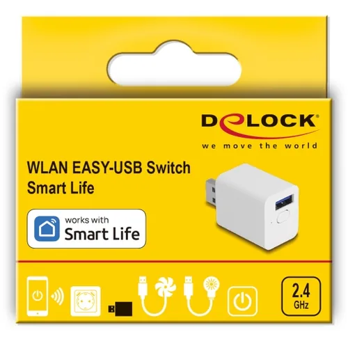 DELOCK WLAN EASY-USB Smart Life Schalter