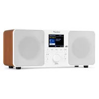 Audizio DAB+ Radio Genua Weiss - Radio Tuner: FM - DAB+ - Stromversorgung: Netzbetrieb - Detailfarbe: Weiss - Ausstattung: Sleep-Timer - Equalizer - Display - Weckfunktion - Schlummerfunktion - Fernbedienung - Senderspeicher - Typ: Tischradio