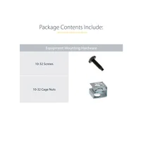 HEAVY DUTY 2-POST RACK - 16U .