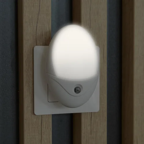 Entac Night Light 0.5W Oval WW White
