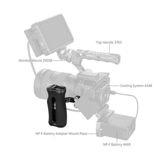 SmallRig mini Side Handle with 1/4"-20 Screws
