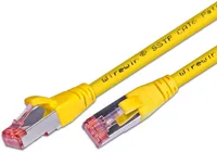 Wirewin Patchkabel RJ-45 - RJ-45, Cat 6, S/FTP, 0.5 m, Gelb - Detailfarbe: Gelb - Form: Rund - Verpackungseinheit: 1 Stück - Zusatzfunktionen: Längenaufdruck auf Stecker - Mit Klinkenschutz - Länge: 0.5 m - Produkttyp: Patchkabel