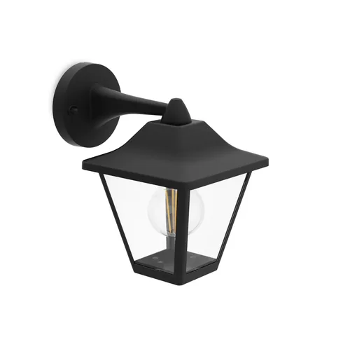 Philips Wandleuchte Juli, E27, 25W, IP44 - Smart Home: Nicht kompatibel - Dimmbar: nicht dimmbar - Anwendungsbereich: Outdoor - Betriebsart: Netzbetrieb - Zusätzliche Ausstattung: Keine - Lampensockel: E27