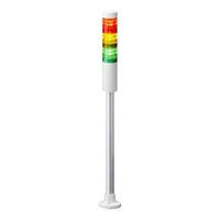 PATLITE Signalsäule LR4-302PJNW-RYG verkabelt LED weiss
