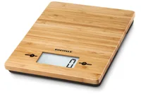 Soehnle Küchenwaage Bamboo Braun - Bedienungsart: Elektronisch - Sensortasten - Messschritte: 1 g - Tara-Zuwiegefunktion: Ja - Detailfarbe: Braun - Gewicht Max.: 5 kg - Material: Holz