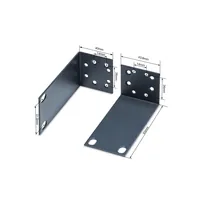 TP-Link RackMount Kit-13 - Montage: 13 Rack - Detailfarbe: Schwarz