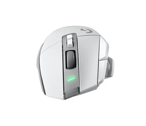 Logitech Gaming-Maus G502 X Lightspeed Weiss - Maus Features: Programmierbare DPI-Einstellung - Daumentaste - Programmierbare Tasten - Scrollrad - Integrierter Speicher - Bedienungsseite: Rechtshänder - Detailfarbe: Weiss - Gewicht: 102 g - Verbindungsart