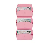Exacompta Wandfach AutentiK, 1-fach, 72 x 382 x 289 mm, Bonbonrosa - Papierformat: A4 - Aussenanwendung: Nein - Detailfarbe: Rosa