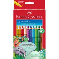 FABER-CASTELL Buntstift Jumbo Grip 12er-Kartonetui