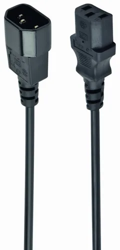 Gembird PC-189 power cable Black C14 coupler