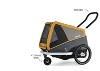 Croozer Buggy-Set passend zu Modellen ENNA und PEPPA - Zubehörtyp: Buggy-Set - Sportart: Lifestyle