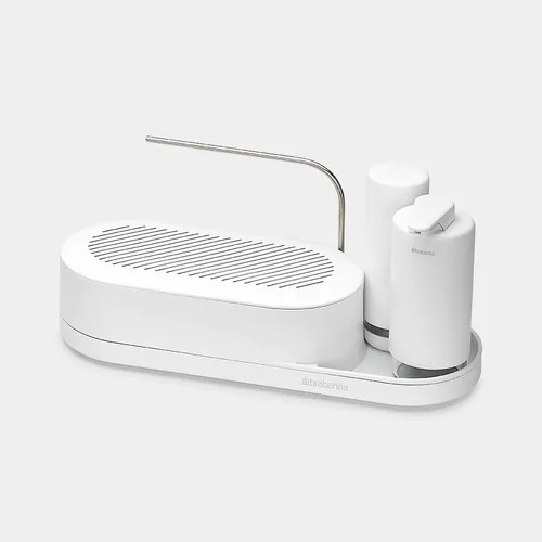 Brabantia Spültrogbutler-Set Sink Style Weiss - Aufhängevorrichtung: Ja - Detailfarbe: Weiss - Material: Kunststoff