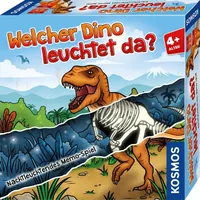 Kosmos Kinderspiel Welcher Dino leuchtet da? - Sprache: Deutsch - Kategorie: Logikspiel - Altersempfehlung ab: 4 Jahren - Spieldauer: 15 min - Min. Anzahl Spieler: 2 - Max. Anzahl Spieler: 4
