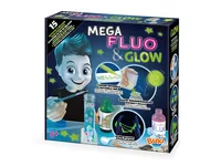 Buki Experimentierkasten Mega Fluo & Glow - Altersempfehlung ab: 8 Jahren - Fachbereich: Chemie - Sprache: Deutsch