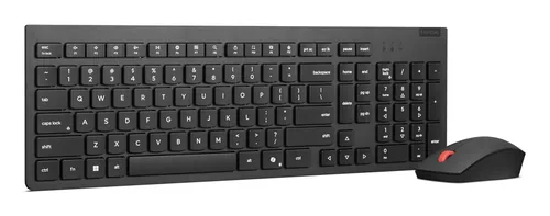 Lenovo 4X31R64467 clavier Souris incluse Universel RF sans fil Allemand Noir