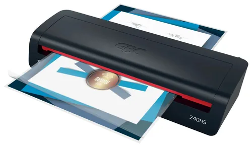 GBC Laminiergerät 240HS A3 125 µm - Aufheizzeit: 2 min - Laminierverfahren: Kalt- und Heisslamination - Ausstattung: Abschaltautomatik - Maximale Folienstärke: 125 µm - Medienformat: A3 - Set: Ja