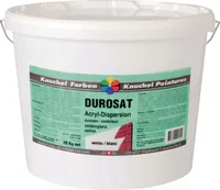 Knuchel Aussendispersion Durosat-Mix 1 l Transparent - Anwendung: Aussenbereich - Produkttyp: Aussendispersion - Wetterbeständigkeit: Ja - Glanzgrad: Glanz - Fertigmischung: Nein - Reichweite: 0
