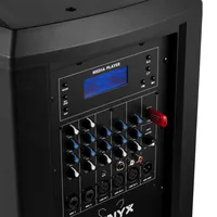 Vonyx VX822 - Box 1/2 speaker set 900 W Black Bluetooth