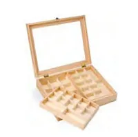 Glorex Holzartikel Schmuckkästchen - Breite: 28 cm - Höhe: 7.5 cm - Länge: 40 cm - Anzahl Stück: 1 Stück - Holzherkunft: Neuseeland - Holzhandelsname: Kiefer
