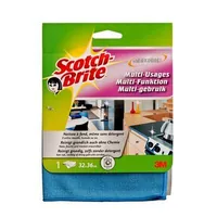 Scotch-Brite Mikrofaser-Reinigungstuch Scotch-Brite All-in-One Assortiert - Einsatzgebiet: Holz - Alle Böden - Glaskeramik - Glas - Material: Baumwolle (CO) - Parfümiert: Nein - Tuchart: Mikrofaser-Reinigungstuch - Eigenschaften: Keine Eigenschaft - Verpa