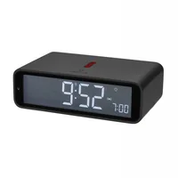 TFA Dostmann Funkwecker Twist Anthrazit - Funktionen: Snooze-Funktion - Alarm - Weckfunktion - Ausstattung: Zeit - Hintergrundbeleuchtung - Displaytyp: LCD - Detailfarbe: Anthrazit - Funksignal: Ja - Betriebsart: Batteriebetrieb