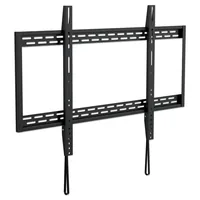Manhattan Wall Mount for TV & Monitors (Fixed), For screens 60" to 100", VESA compatibility: all between 200x200mm to 900x600mm - check the dimensions of the four mounting holes on back of screen to ensure it fits, Max 50kg, Black, Bracket