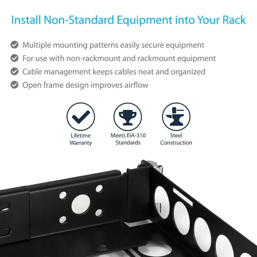 UNIVERSAL SERVER RACK RAILS .