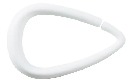 spirella Duschvorhanghaken Drop 12 Stück, Weiss - Breite: 5.5 cm - Höhe: 3.5 cm - Detailfarbe: Weiss - Produkttyp: Duschvorhanghaken - Detailmaterial: Polypropylen (PP) - Grundmaterial: Kunststoff