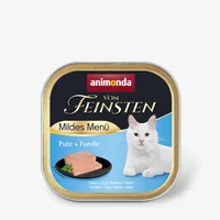 ANIMONDA Vom Feinsten Mildes Menu Turkey and trout  - wet cat food - 100g