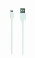 Gembird CC-USB2-AMLM-W-1M lightning cable White