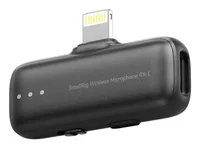 Smallrig S70RX-L Drahtloser Mikrofonempfänger Schwarz - Bauweise: Empfänger - Anwendungsbereich: Video - Wandlerprinzip: Keine Angabe - Richtcharakteristik: Keine - Schnittstellen: Lightning - Set: Nein